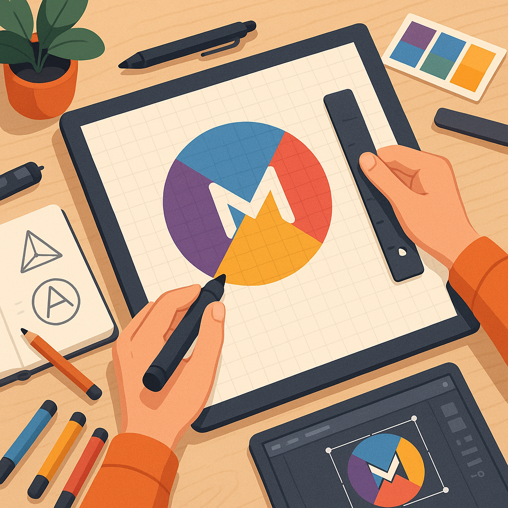 Création et refonte de logo par Instants Web Agency, mettant en avant des designs modernes et professionnels à